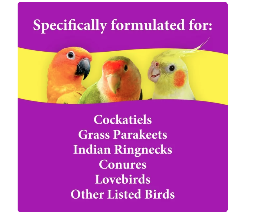 3-D Pet Products Premium Cockatiel Mix Bird Food Seeds, with Probiotics, 9 lb. Bag - Amado Deals - wholesale and distributors with free shipping in United States 3-D Pet Products Premium Cockatiel Mix Bird Food Seeds, with Probiotics, 9 lb. Bag - Amado Deals - wholesale and distributors with free shipping in United States
